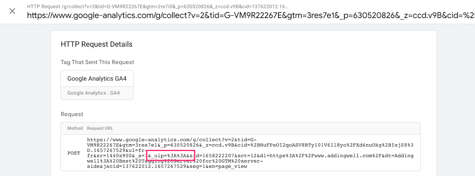 Solution 2 - Redacted IP Address Result