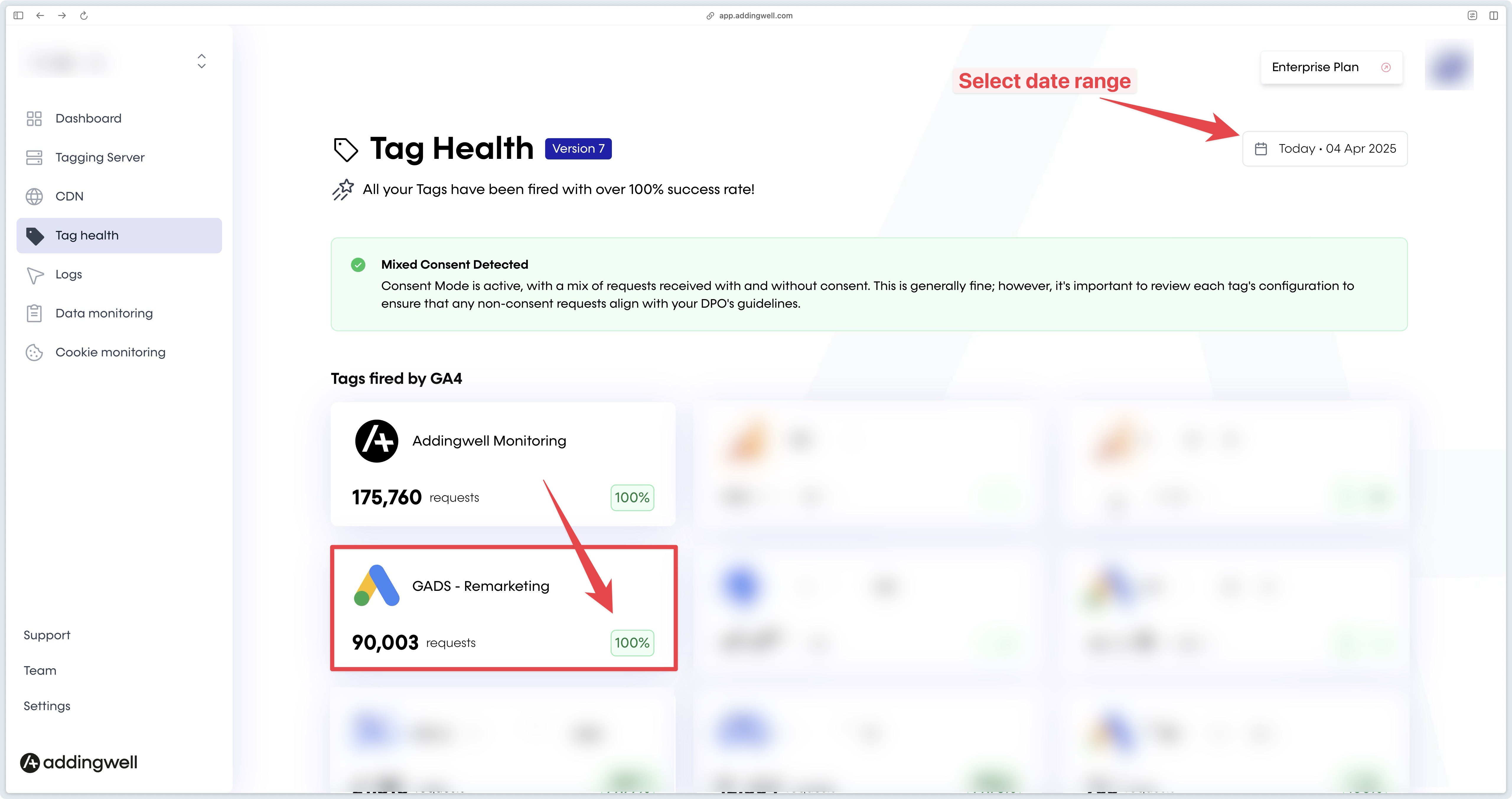 Overview in Tag Health