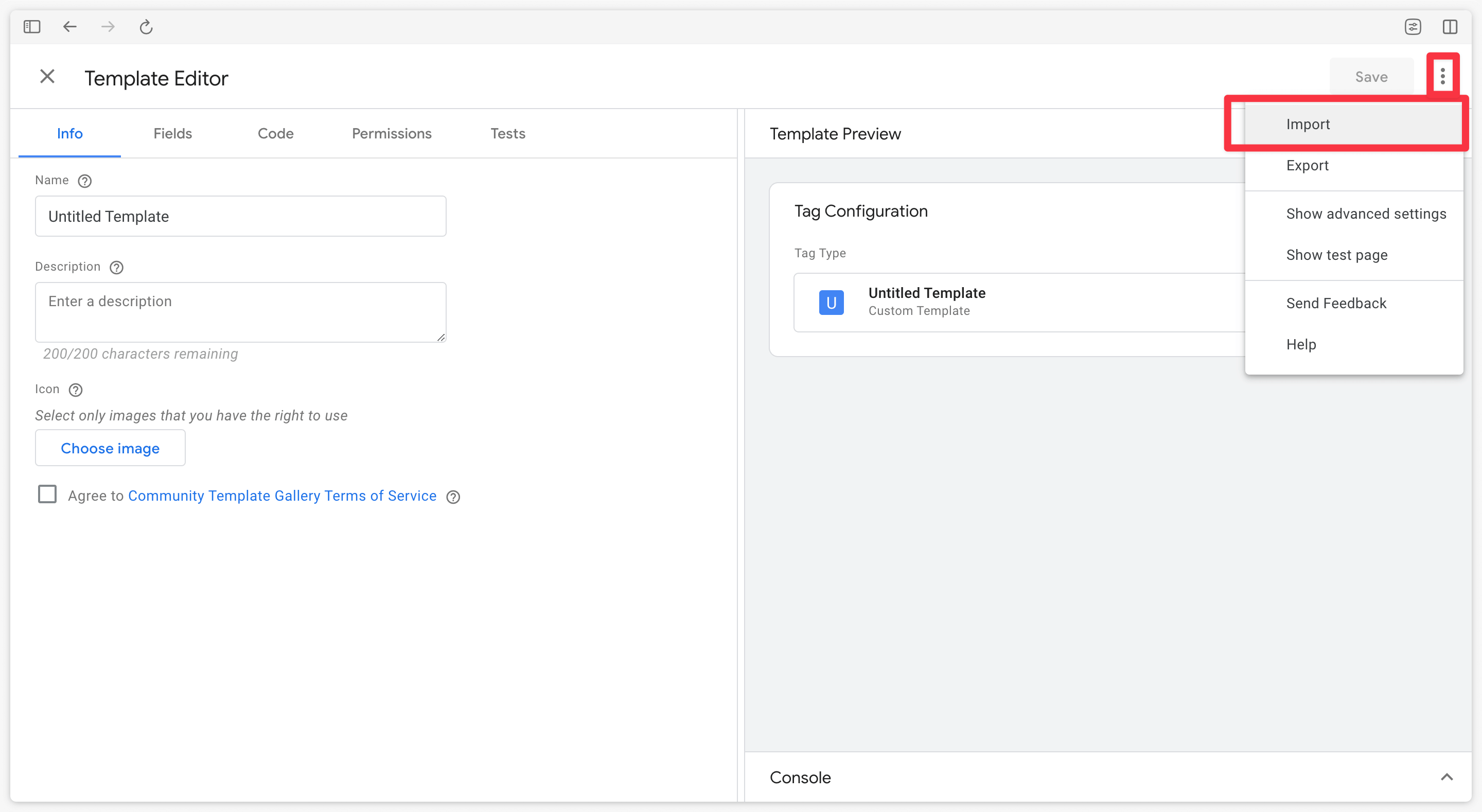 Importing the Addingwell Meta CAPI Tag