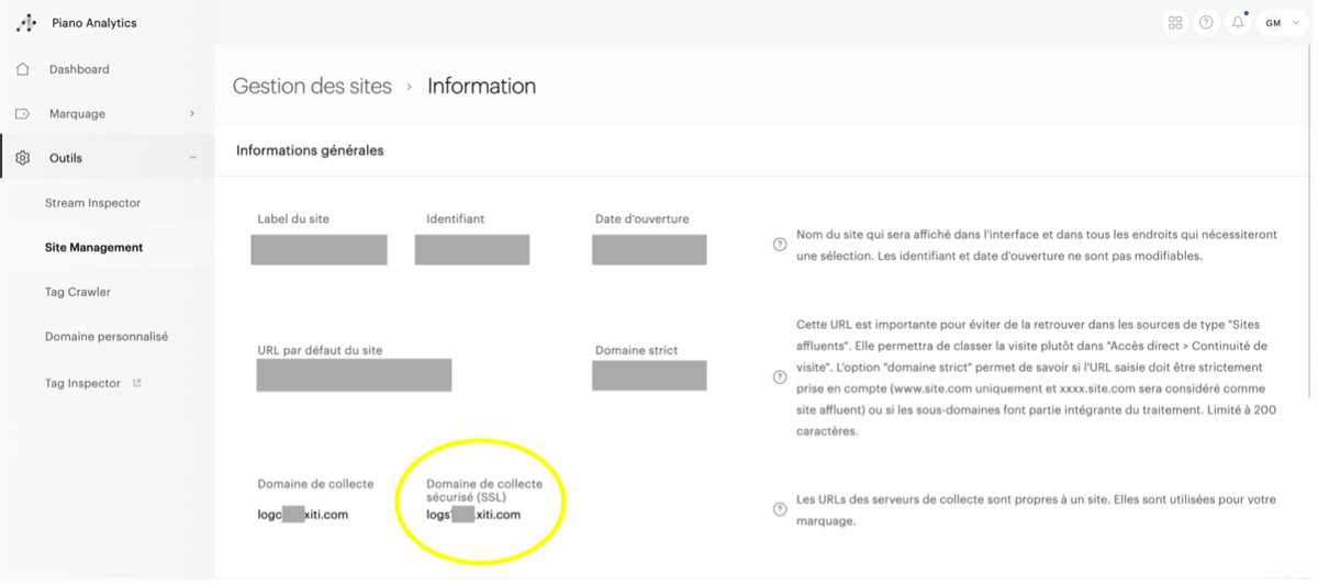 Retrieving the collection domain in Piano