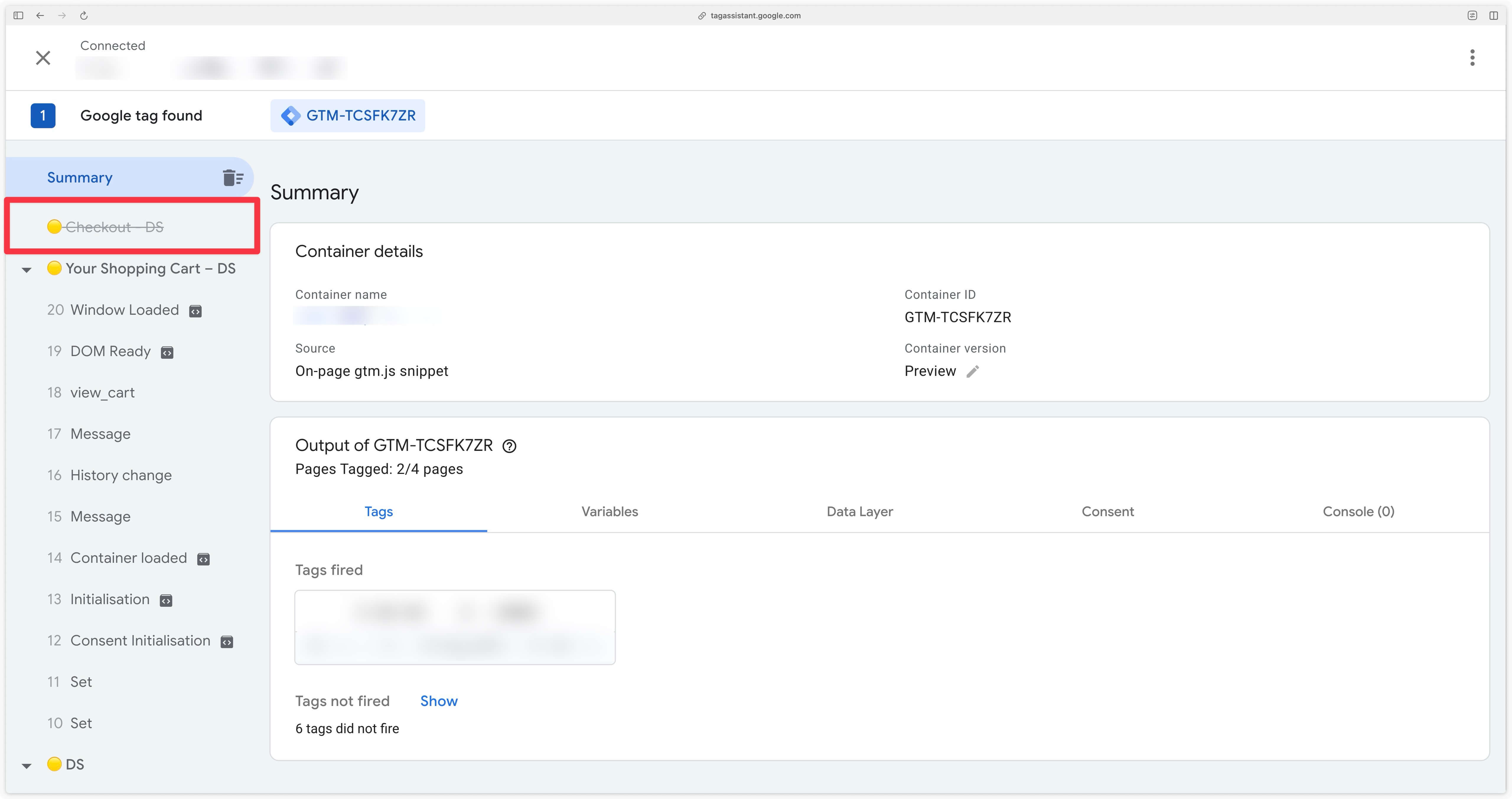 Preview GTM in Shopify theme